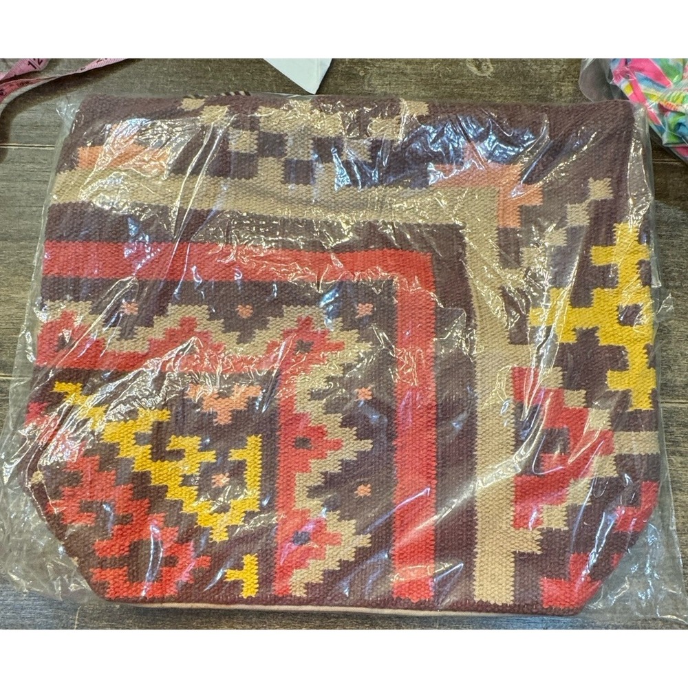 Panache Boho Gypsy Long Large Lima Tote Aztec Southwestern Tapestry - Picture 2 of 13